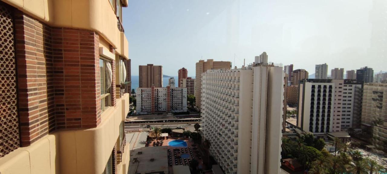 بينايدورم Precioso Apartamento Con Piscina Y Vistas Al Mar Mediterraneo. المظهر الخارجي الصورة