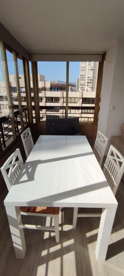 بينايدورم Precioso Apartamento Con Piscina Y Vistas Al Mar Mediterraneo. المظهر الخارجي الصورة